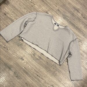 Urban Outfitters Heather Gray Top